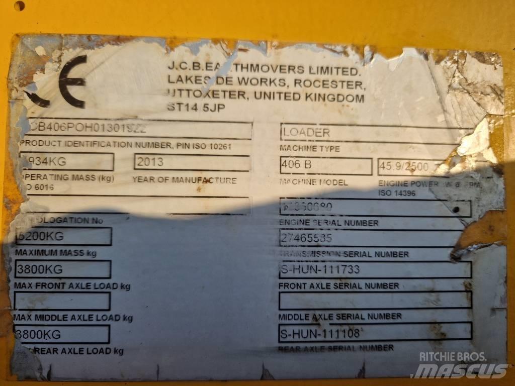 JCB 406 B Wheel loaders