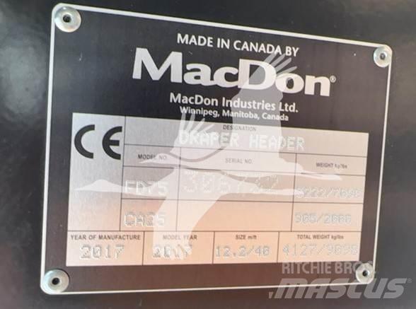 MAC DON FD75S Combine harvester heads