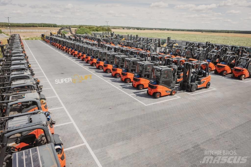Linde H35T-02 LPG trucks