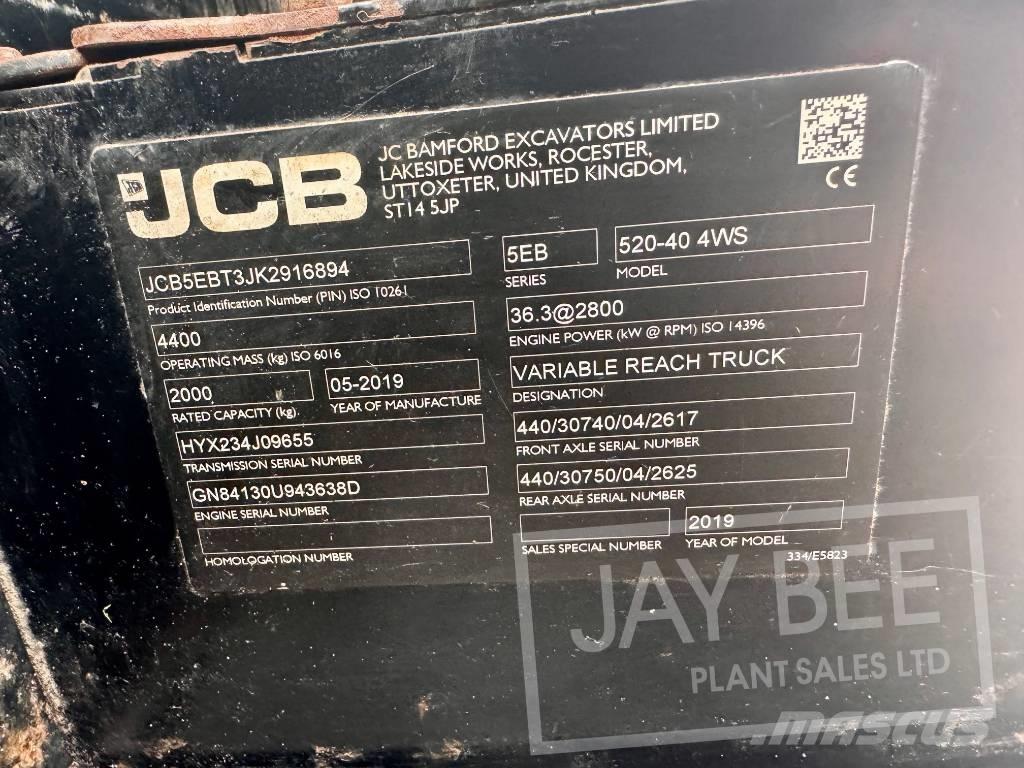JCB 520-40 Telescopic handlers