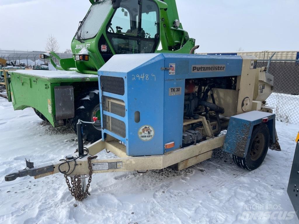 Putzmeister TK30 Concrete pumps