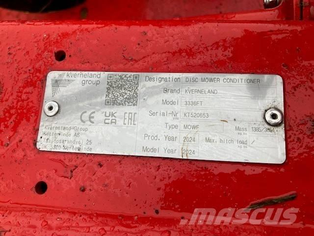 Kverneland 3336 FT Mower-conditioners