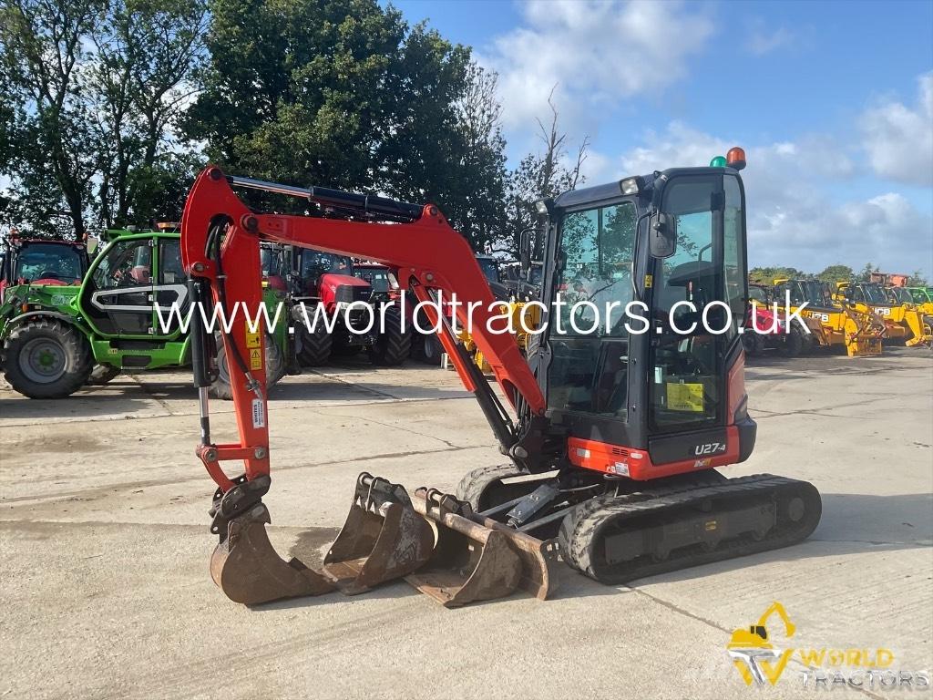Kubota U 27-4 Mini excavators < 7t (Mini diggers)