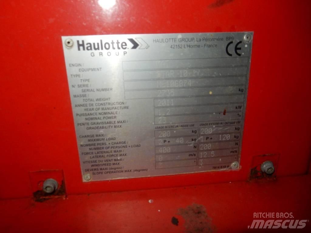 Haulotte Star 10 Articulated boom lifts