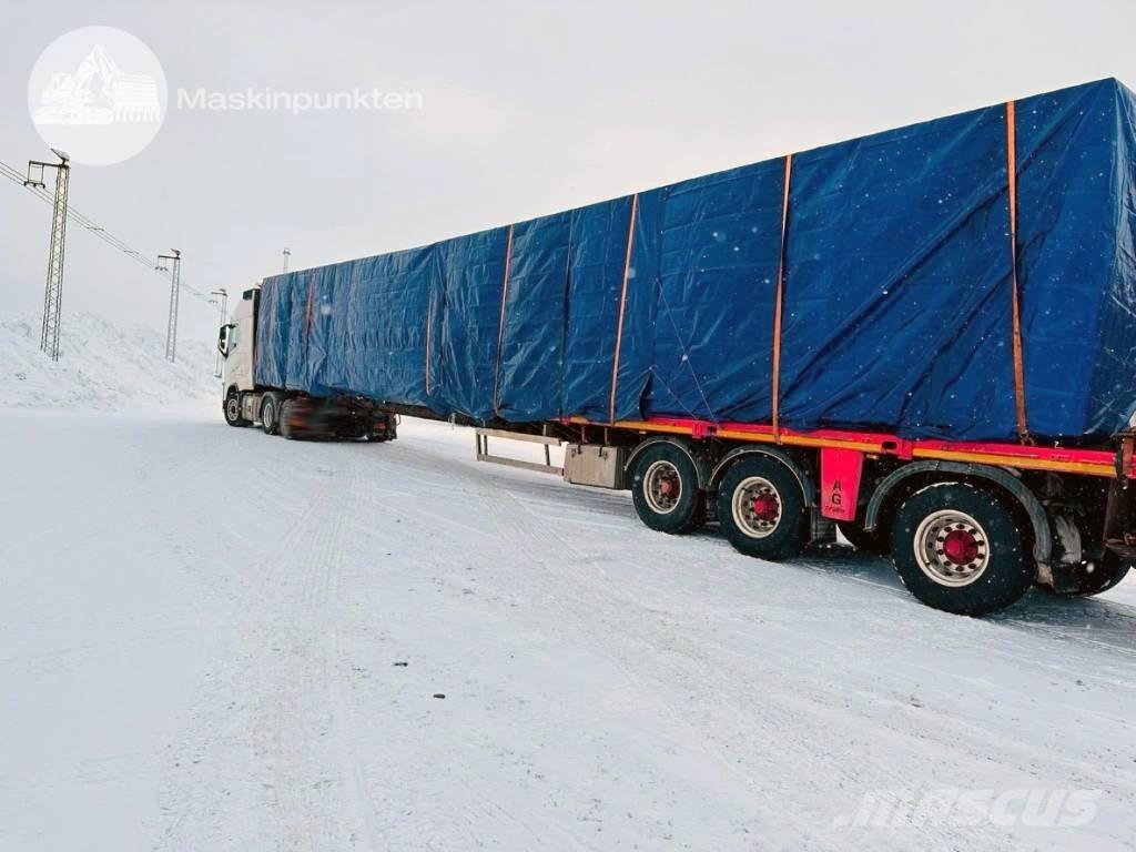HRD S PTB 3N TROMBON Flatbed/Dropside semi-trailers