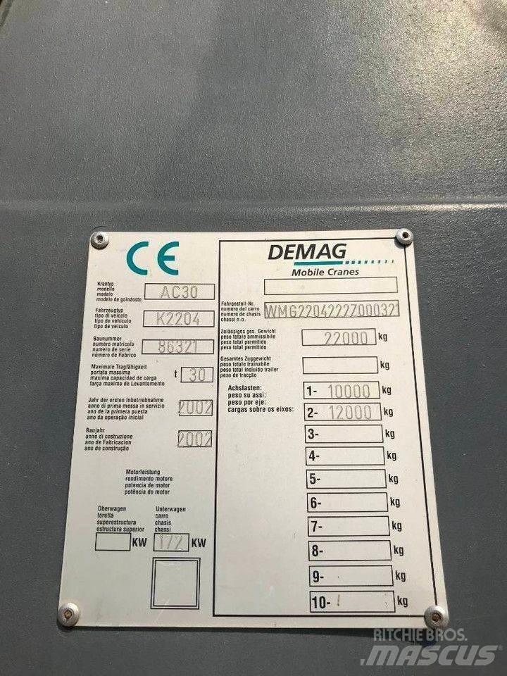 Demag ac30 All terrain cranes