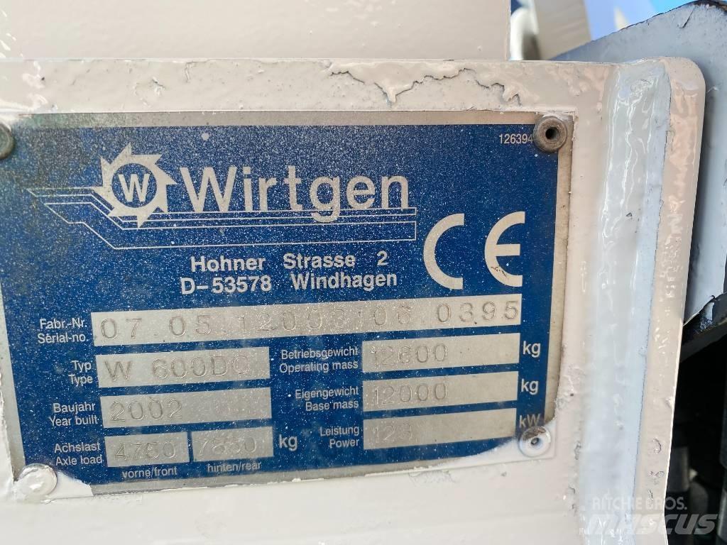 Wirtgen W600DC Asphalt cold milling machines