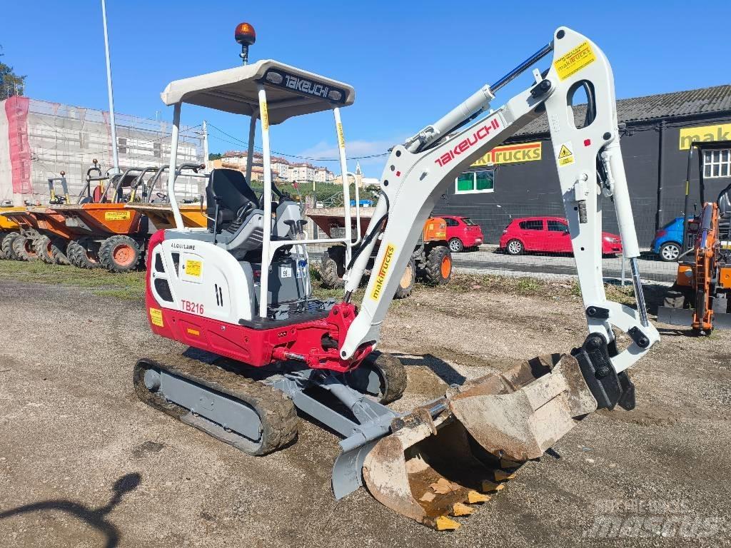 Takeuchi TB 216 Mini excavators < 7t (Mini diggers)