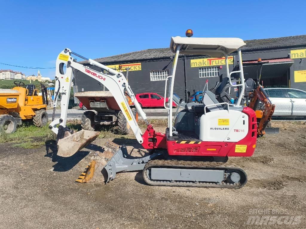Takeuchi TB 216 Mini excavators < 7t (Mini diggers)