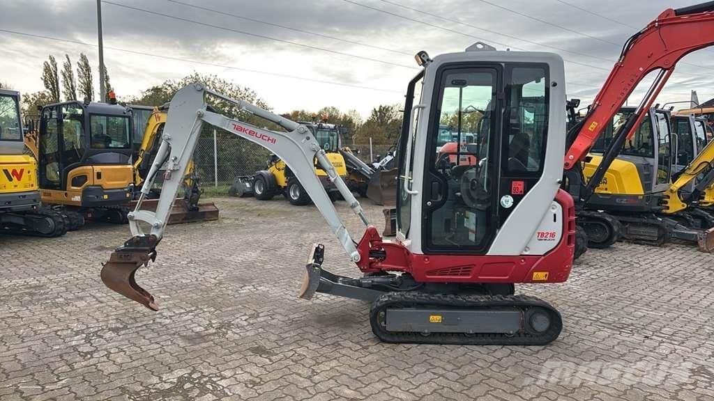 Takeuchi TB216 Mini excavators < 7t (Mini diggers)