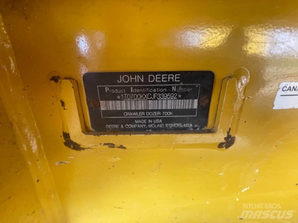 DEERE 700K LGP Crawler dozers
