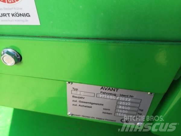 Avant E6 Skid steer loaders