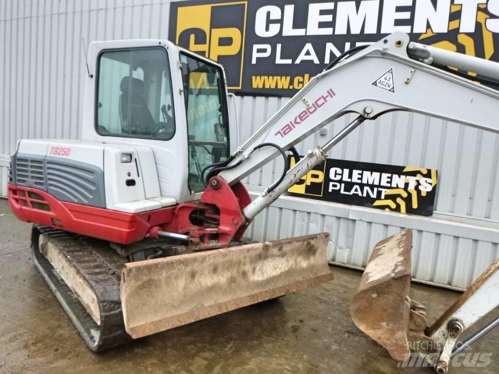 Takeuchi TB250 Mini excavators < 7t (Mini diggers)