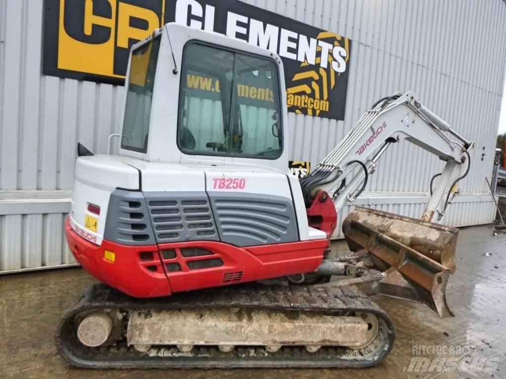 Takeuchi TB250 Mini excavators < 7t (Mini diggers)