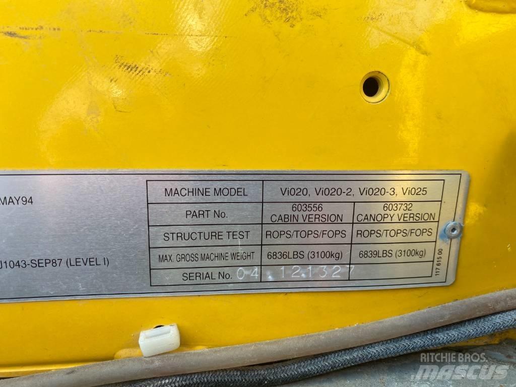 Yanmar Vio 25 Mini excavators < 7t (Mini diggers)