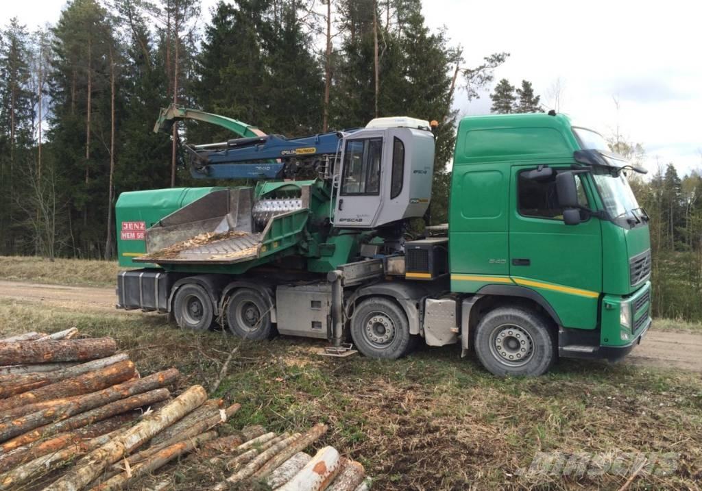 JENZ HEM 582 DQ Wood chippers