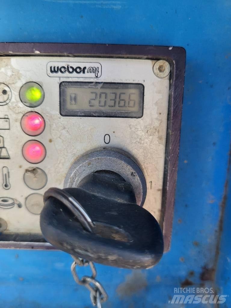 Weber CR 8 CCD Plate compactors