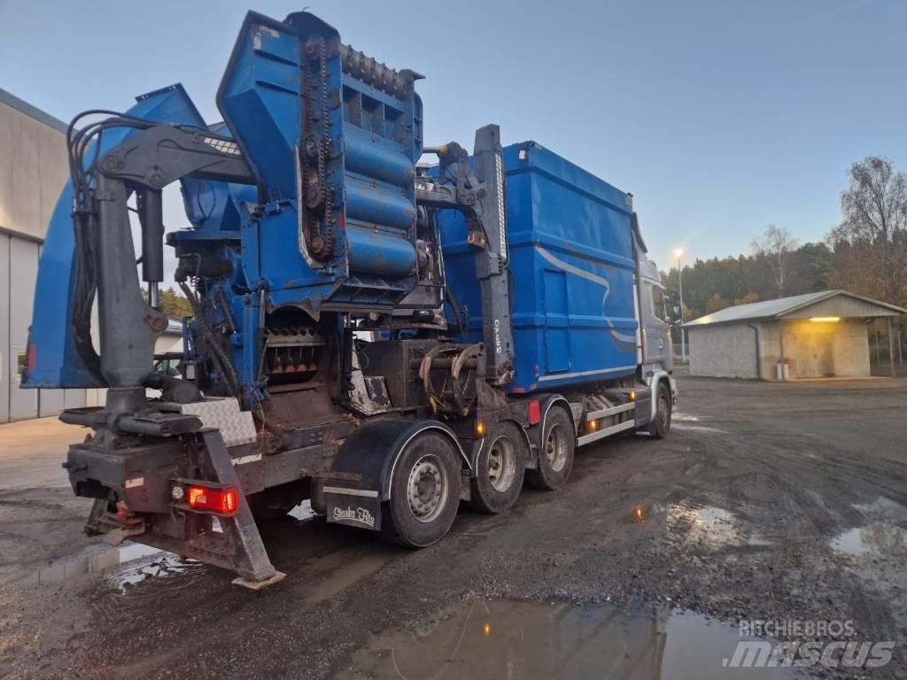 Scania R 580 LB Wood chippers