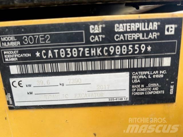 CAT 307E2 Mini excavators  7t - 12t