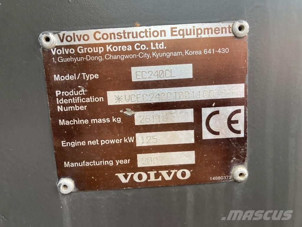 Volvo EC 240 C L Crawler excavators