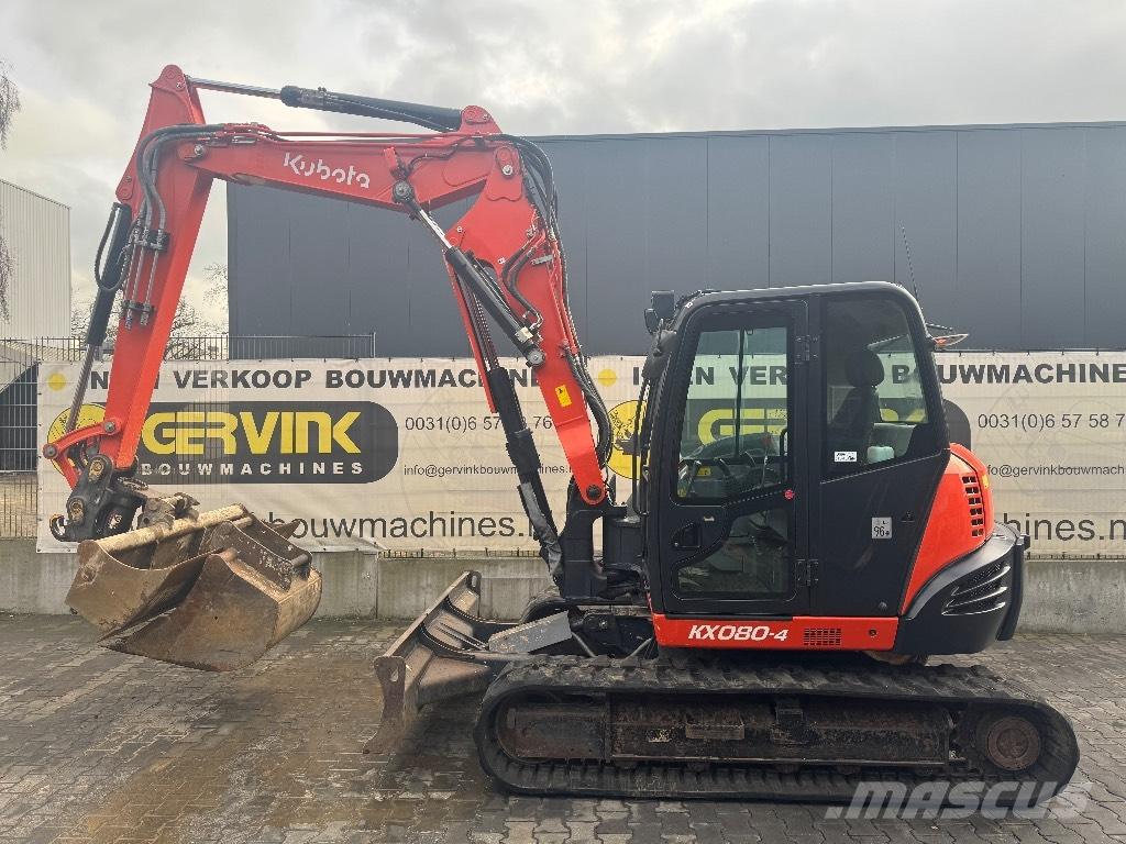Kubota KX 080-4 Mini excavators  7t - 12t