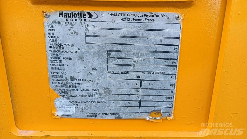 Haulotte OPTIMUM 8 Scissor lifts