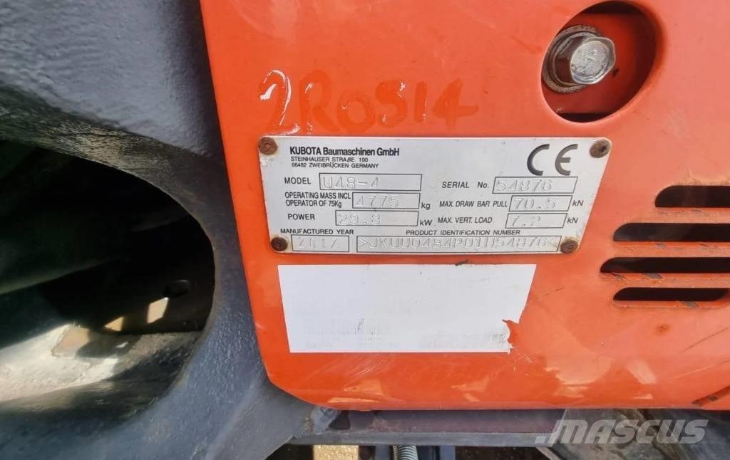 Kubota U 48-4 Mini excavators < 7t (Mini diggers)