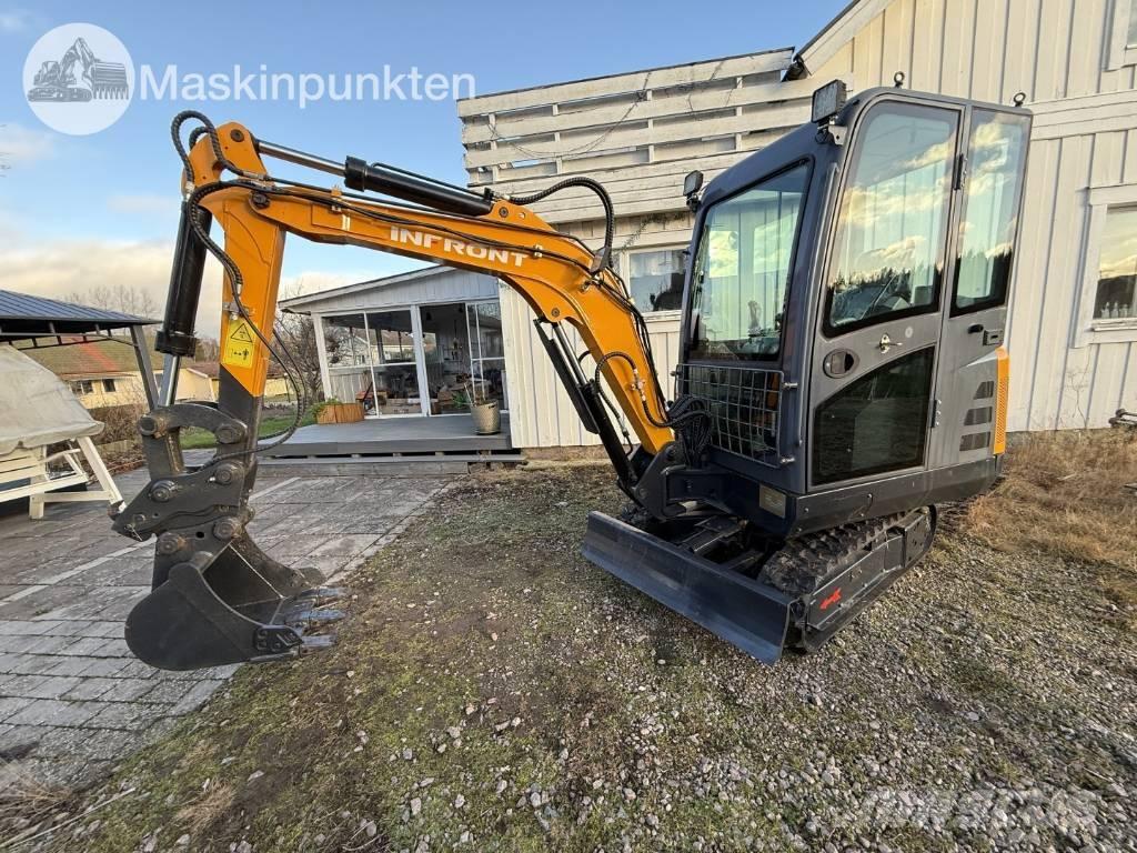 Infront Minigrävare Mini excavators < 7t (Mini diggers)