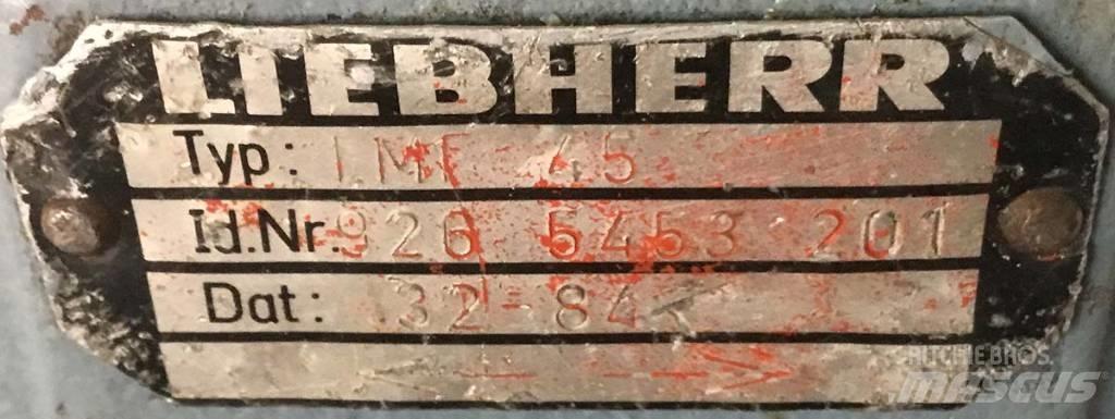 Liebherr LMF045 Hydraulics
