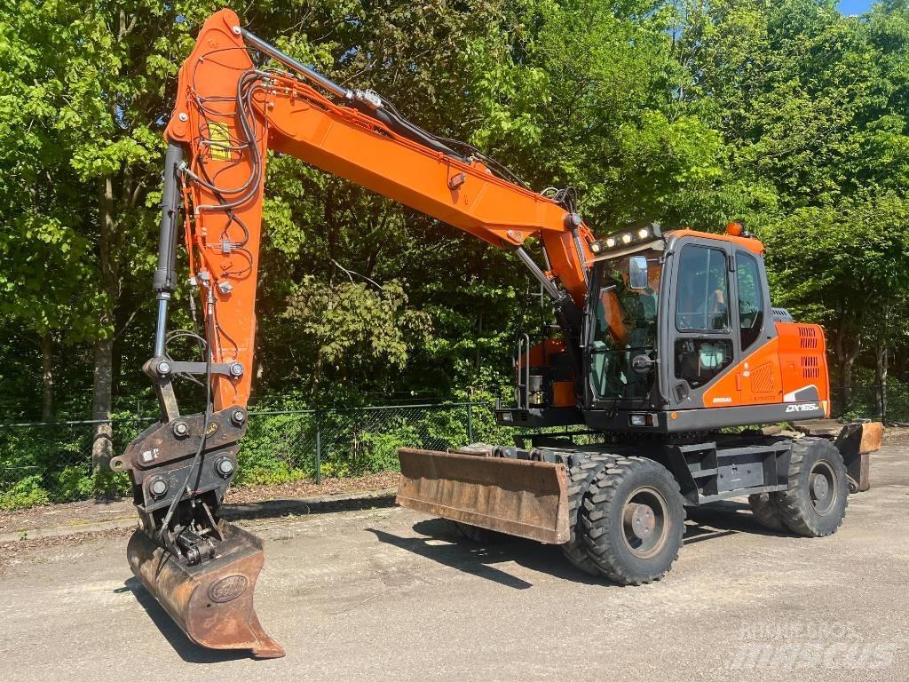Doosan DX 165 W-5 Wheeled excavators