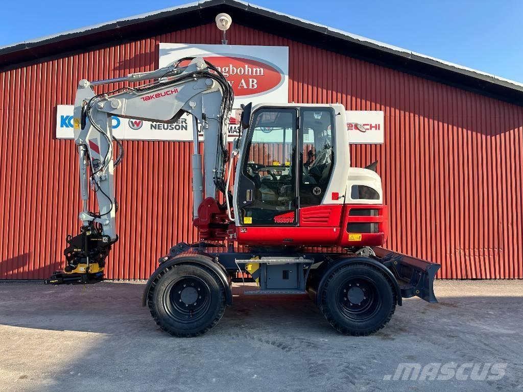 Takeuchi TB 395 W Wheeled excavators