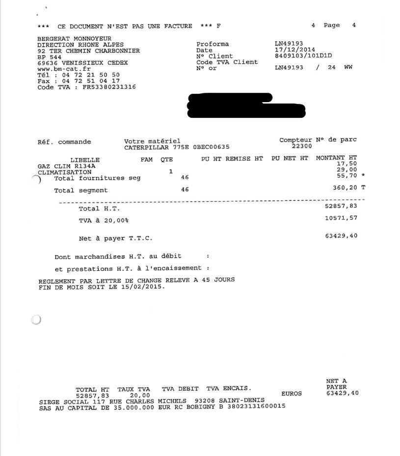 CAT 775 E Rigid dump trucks