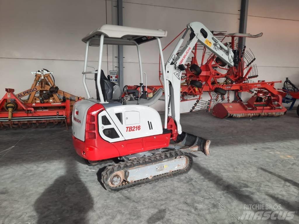 Takeuchi TB216 Mini excavators < 7t (Mini diggers)