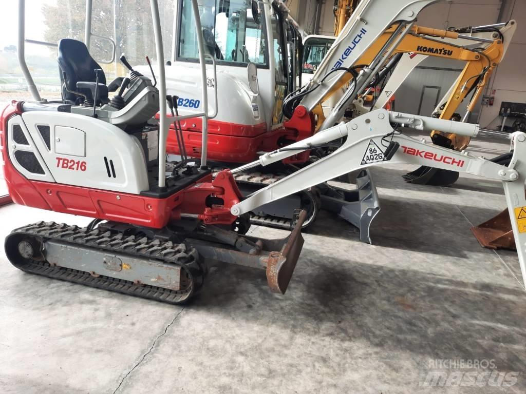Takeuchi TB216 Mini excavators < 7t (Mini diggers)