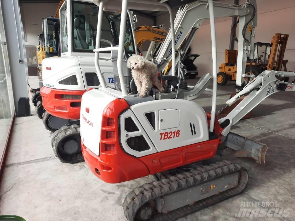 Takeuchi TB216 Mini excavators < 7t (Mini diggers)