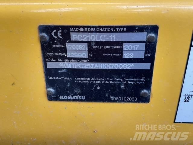 Komatsu PC210 Crawler excavators