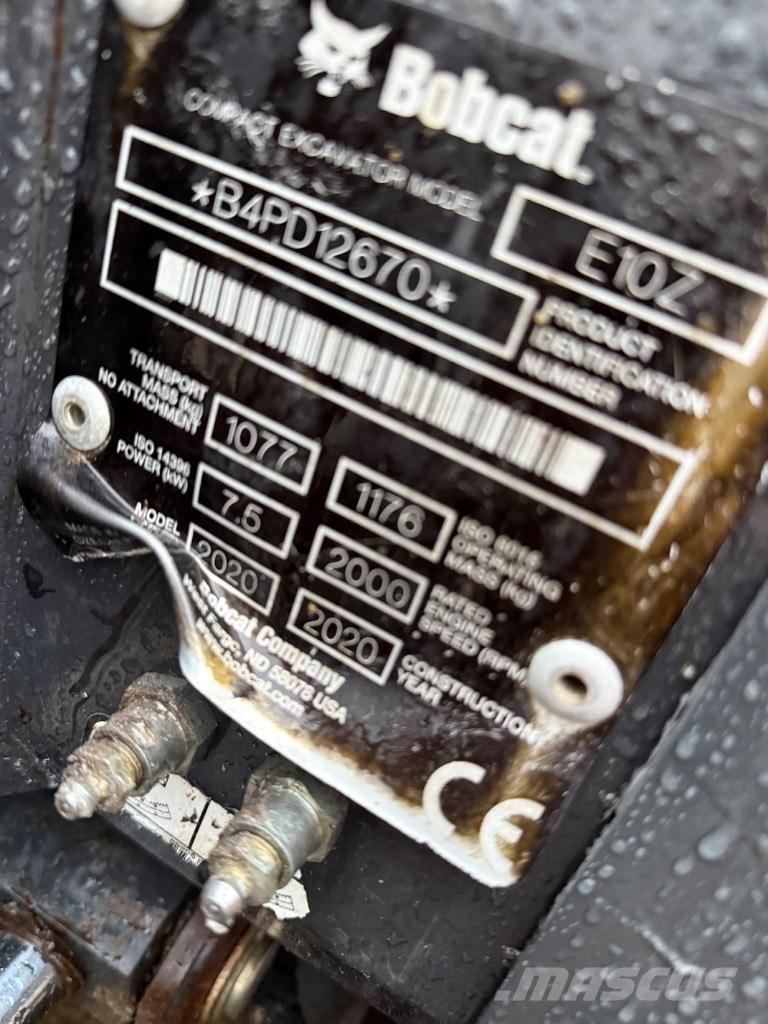 Bobcat E 10z Mini excavators < 7t (Mini diggers)