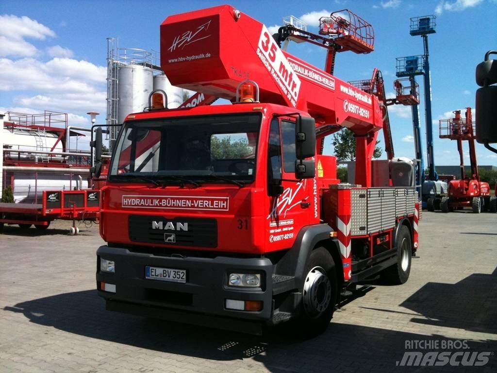 Palfinger TKA35KS Truck mounted platforms