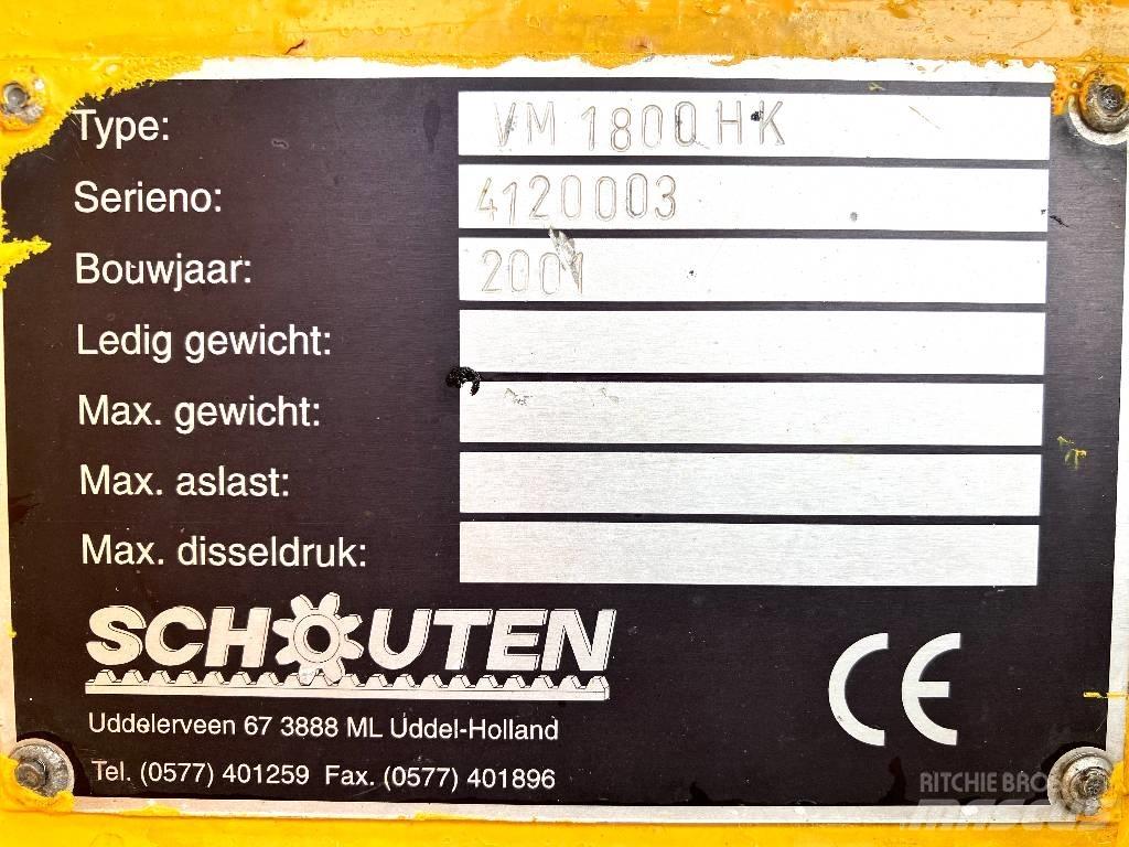 Schouten VM 1800 HK Sweepers