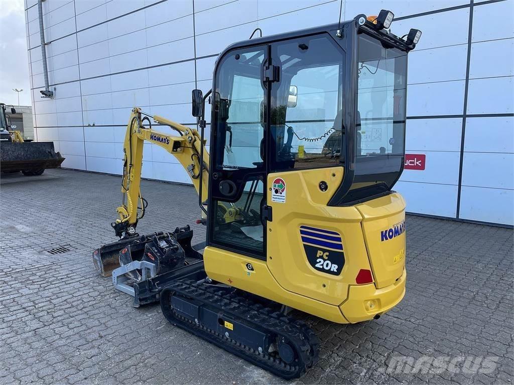 Komatsu PC20R-5 Wheeled excavators