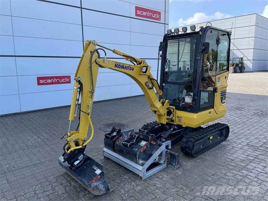 Komatsu PC20R-5 Wheeled excavators