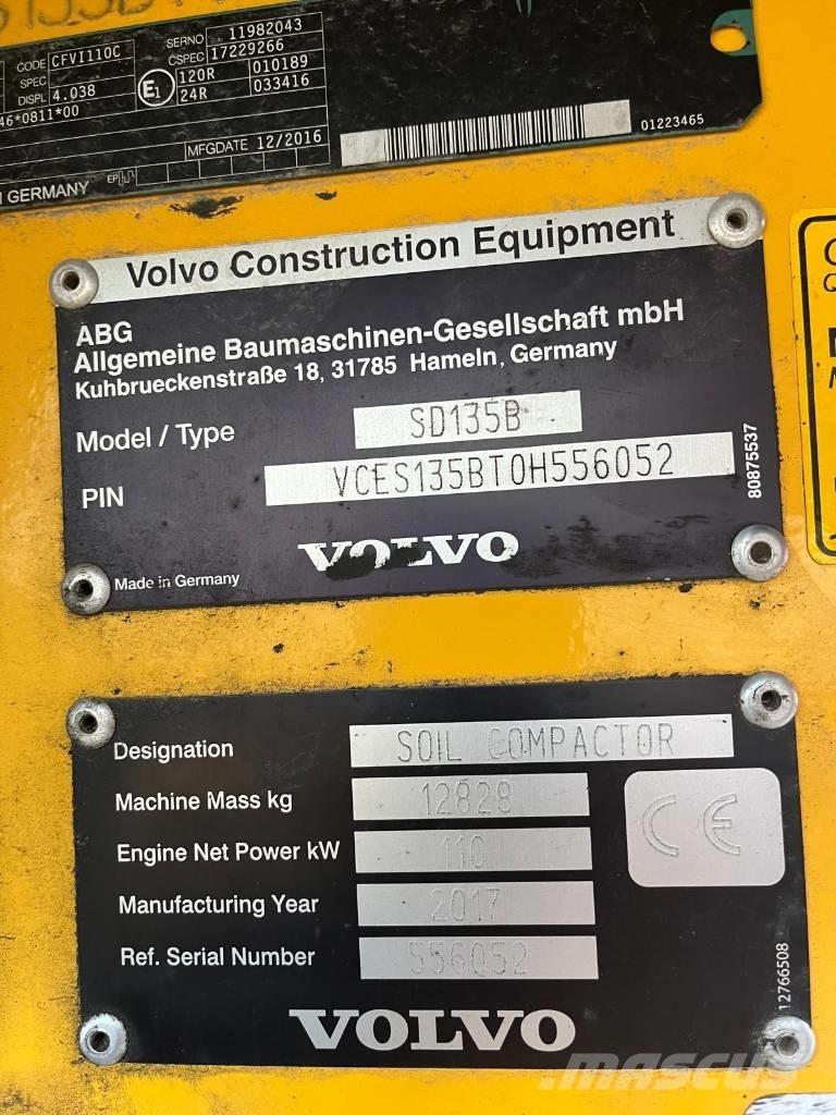 Volvo SD 135 B Pneumatic tired rollers