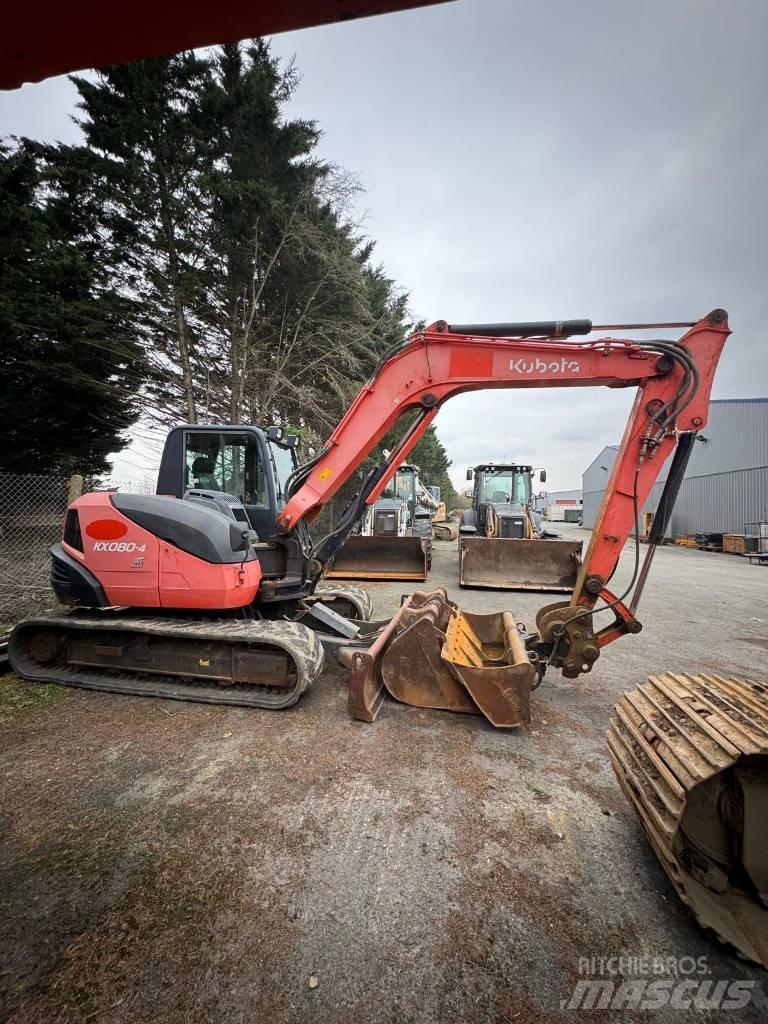 Kubota KX 80-4 A2 Mini excavators  7t - 12t