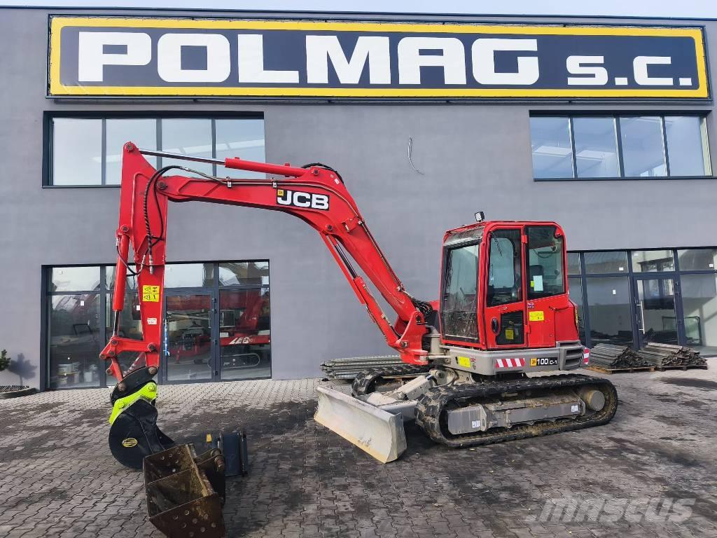 JCB 100 C Mini excavators  7t - 12t