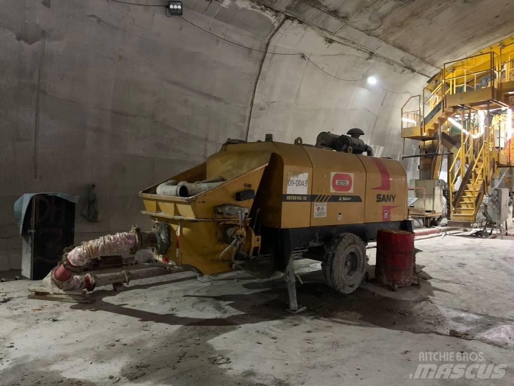 Sany HBT6016C-5S Concrete pumps