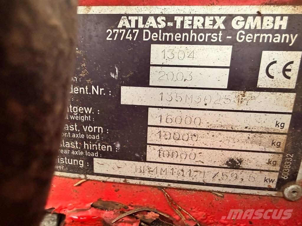 Atlas 1304 Wheeled excavators