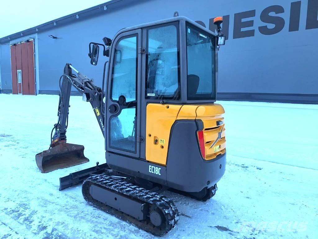 Volvo EC18C Mini excavators < 7t (Mini diggers)