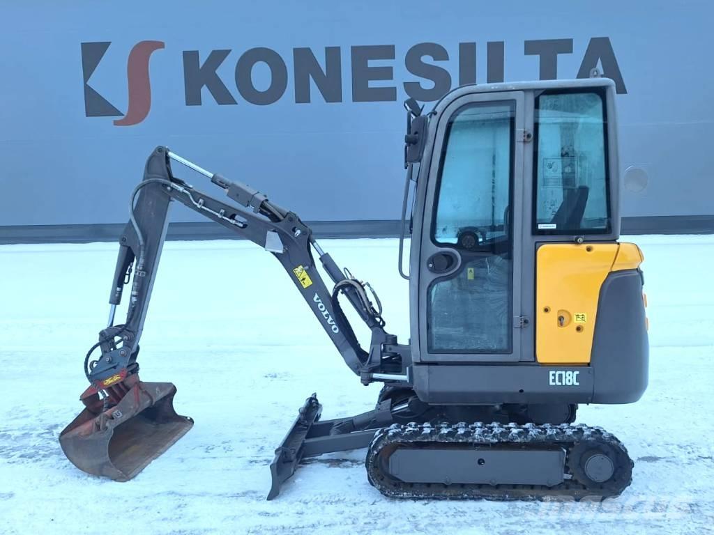 Volvo EC18C Mini excavators < 7t (Mini diggers)