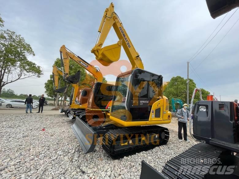 Komatsu PC 70 Mini excavators  7t - 12t