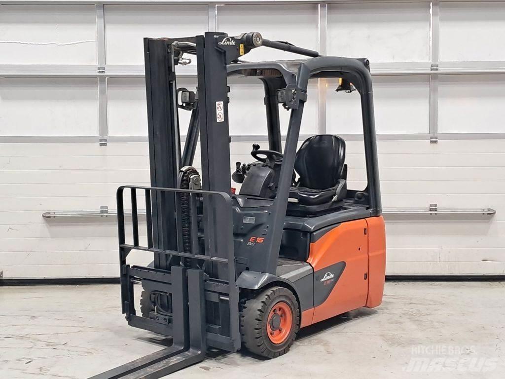 Linde E16C-02 Electric forklift trucks